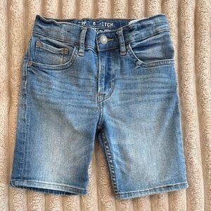 H&M Kids Super Stretch Blue Denim Shorts 5/6 Year Old